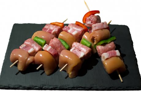 spiedini di pollo