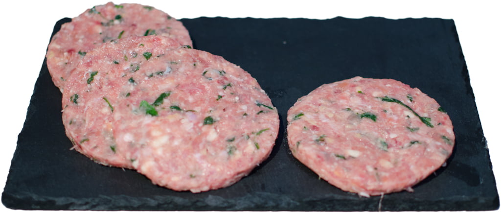 Hamburger con Pollo e Spinaci