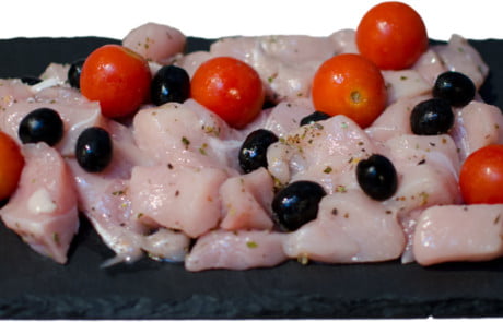 Tagliata di Petto di Pollo Mediterranea