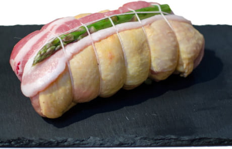Arrosto di Pollo agli Asparagi