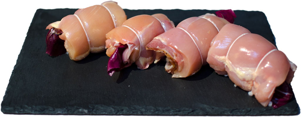 Abbracci di Pollo al Radicchio