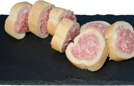 salsiccia in crosta di pane